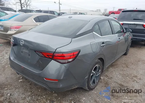 2025 Nissan Sentra Sv from USA, damaged, VIN 3N1AB8CV8SY341646